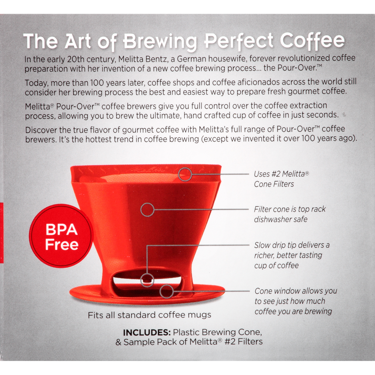 1-Cup Pour-Over™ Coffee Brew Cone & Travel Mug Set – Van Buren Coffee  Company